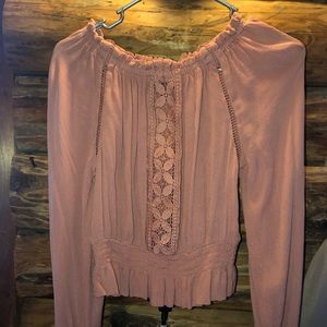 Off the shoulder shirt